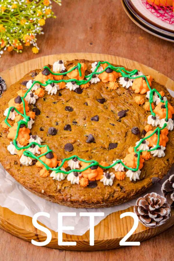 Pumpkin Cookie Cake [Set 2] - Image 8
