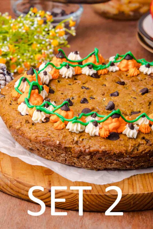 Pumpkin Cookie Cake [Set 2] - Image 12