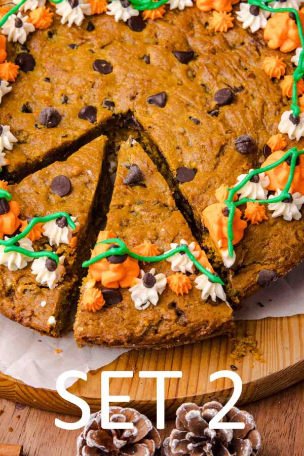 Pumpkin Cookie Cake [Set 2] - Image 14