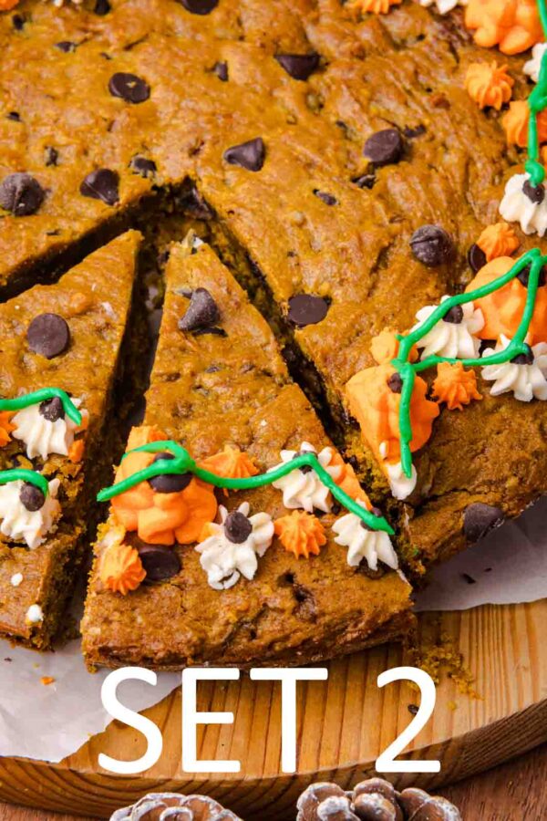 Pumpkin Cookie Cake [Set 2] - Image 15