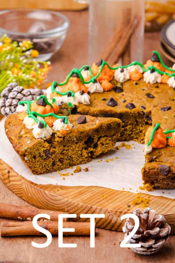 Pumpkin Cookie Cake [Set 2] - Image 17