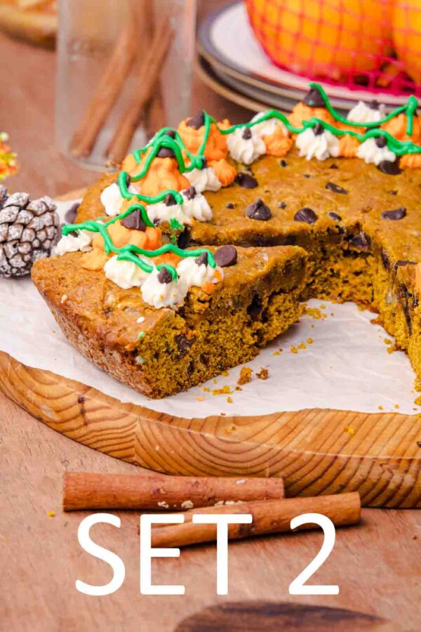 Pumpkin Cookie Cake [Set 2] - Image 19
