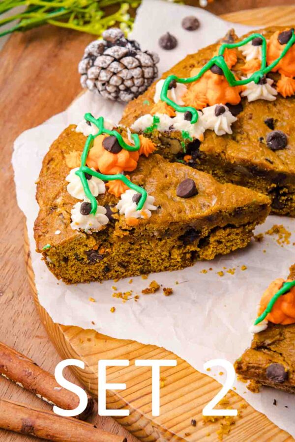 Pumpkin Cookie Cake [Set 2] - Image 22
