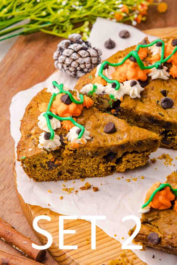 Pumpkin Cookie Cake [Set 2] - Image 23
