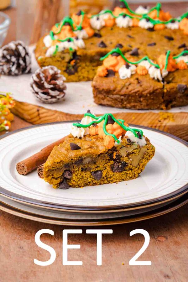 Pumpkin Cookie Cake [Set 2] - Image 25