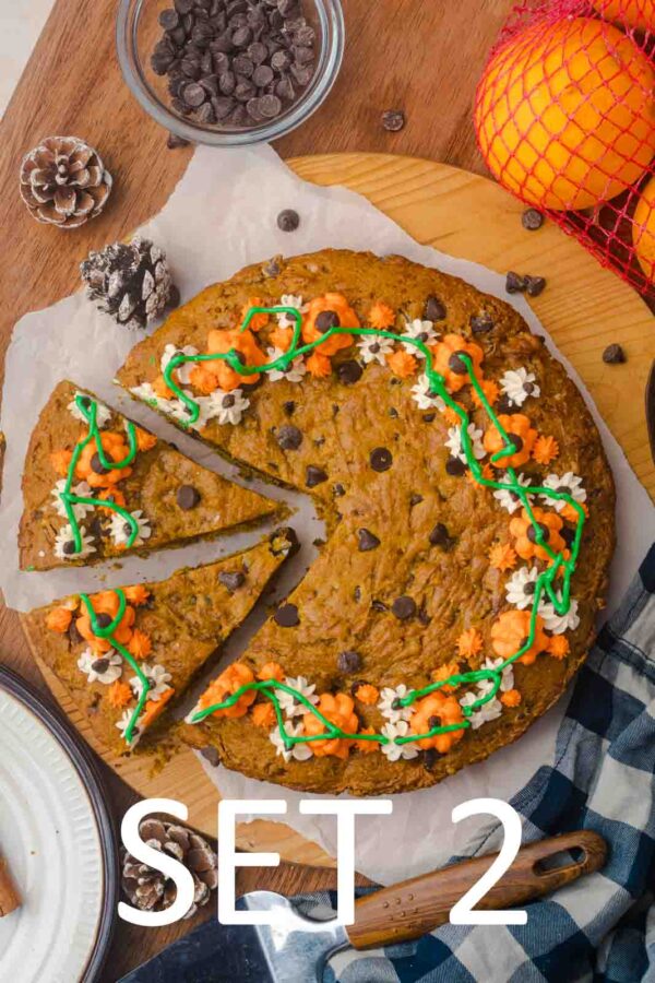 Pumpkin Cookie Cake [Set 2] - Image 26