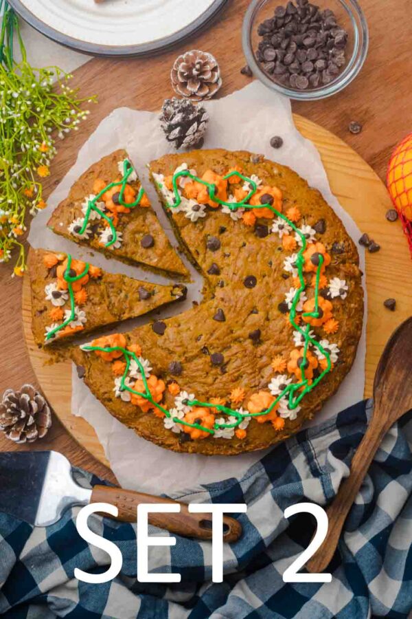 Pumpkin Cookie Cake [Set 2] - Image 27