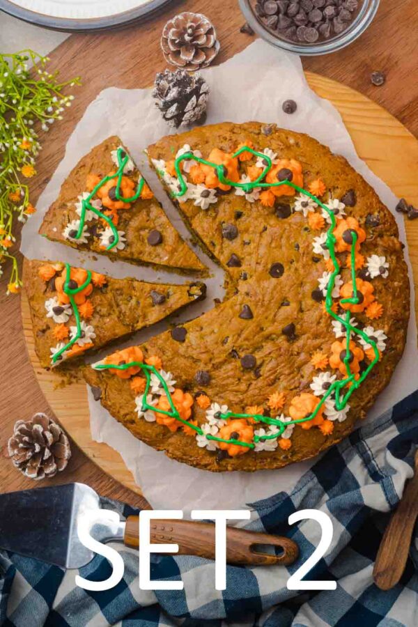 Pumpkin Cookie Cake [Set 2] - Image 28