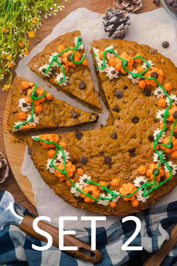 Pumpkin Cookie Cake [Set 2] - Image 30