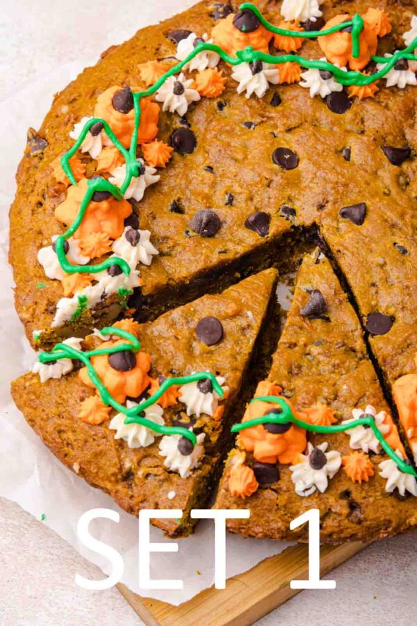 Pumpkin Cookie Cake [Set 1] - Image 9