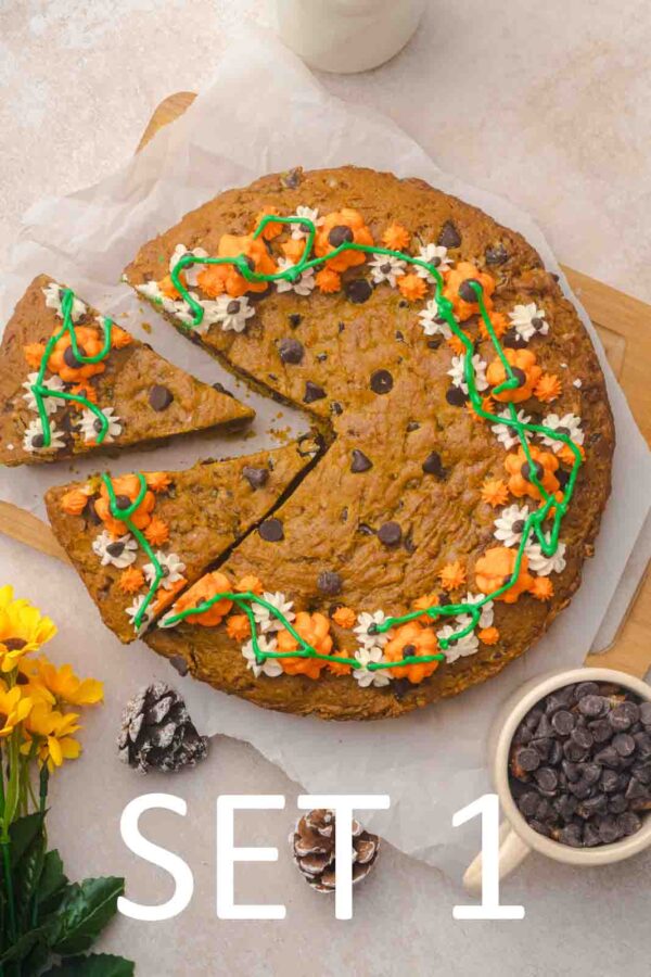 Pumpkin Cookie Cake [Set 1] - Image 12