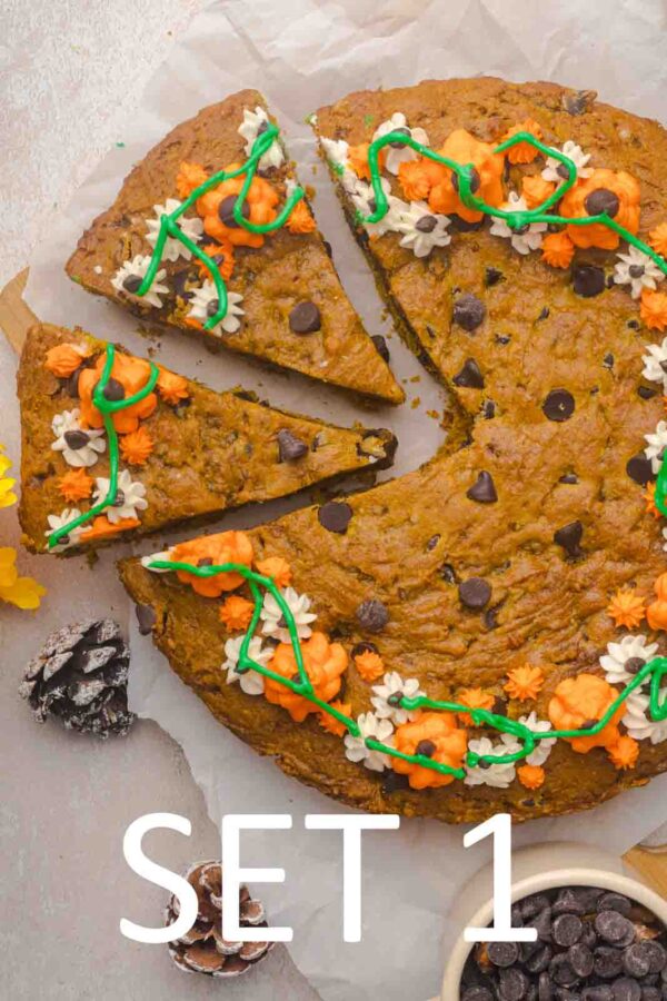 Pumpkin Cookie Cake [Set 1] - Image 14