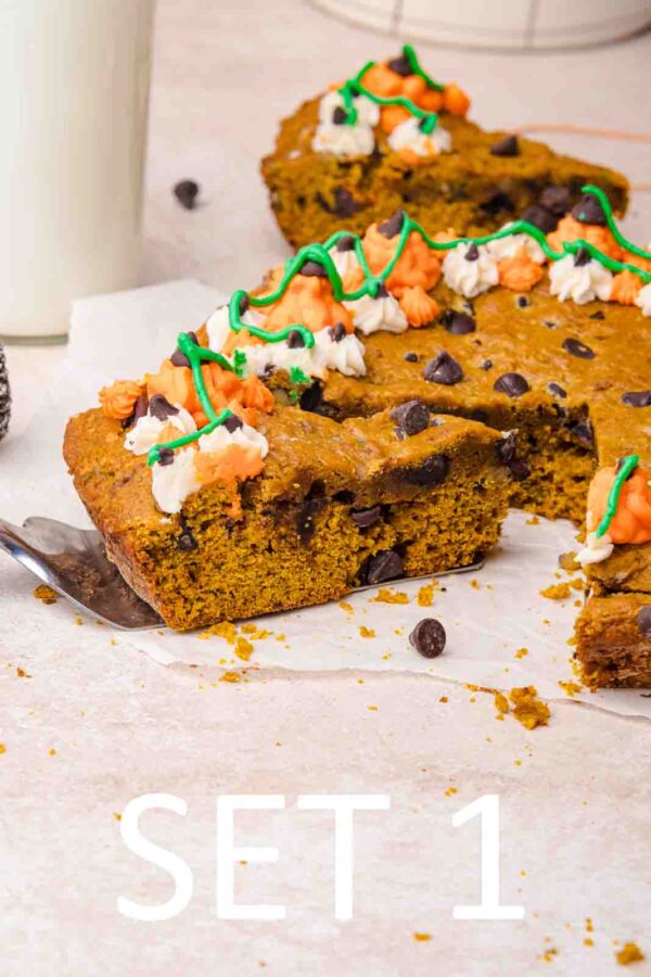 Pumpkin Cookie Cake [Set 1] - Image 17