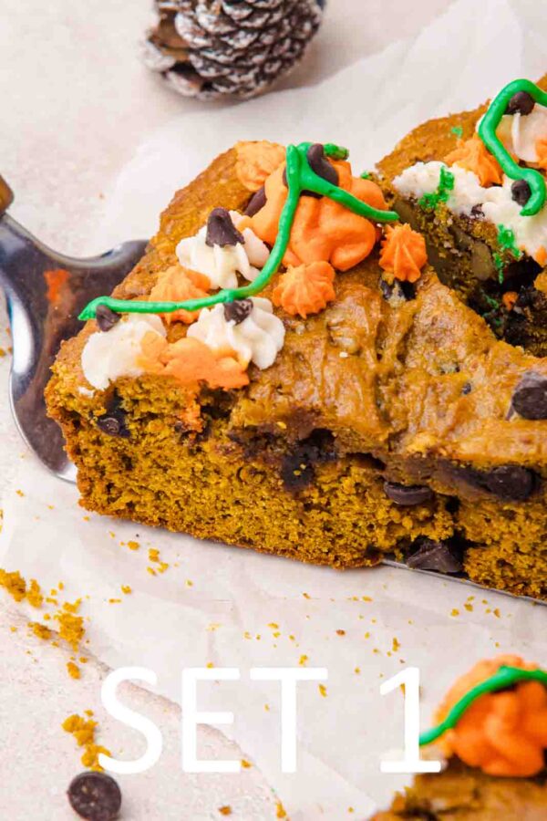 Pumpkin Cookie Cake [Set 1] - Image 21