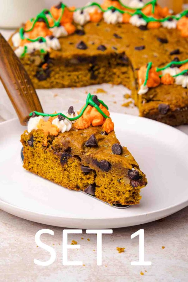 Pumpkin Cookie Cake [Set 1] - Image 24
