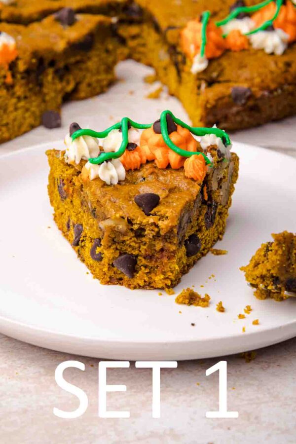 Pumpkin Cookie Cake [Set 1] - Image 26