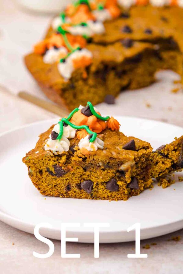 Pumpkin Cookie Cake [Set 1] - Image 27