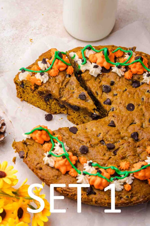Pumpkin Cookie Cake [Set 1] - Image 30