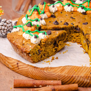 Pumpkin Cookie Cake [Set 2]