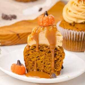 Salted Caramel Pumpkin Muffins [Set 1]