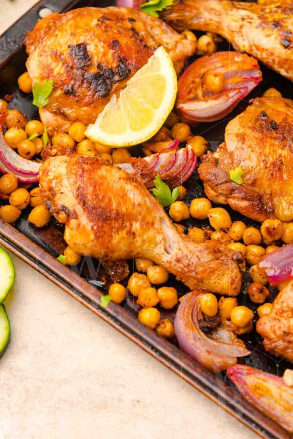 Easy Sheet Pan Chicken Shawarma with Crispy Chickpeas - Image 14