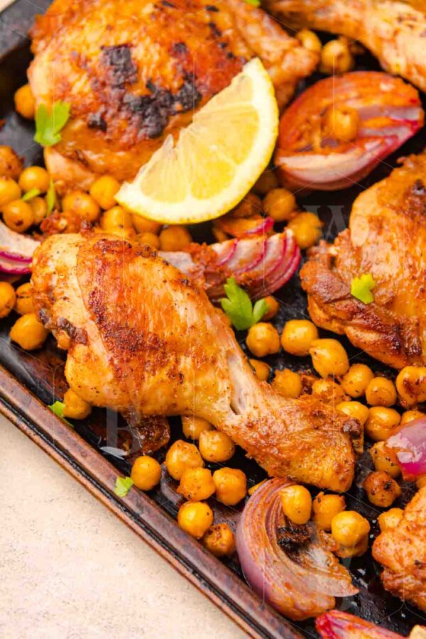 Easy Sheet Pan Chicken Shawarma with Crispy Chickpeas - Image 15