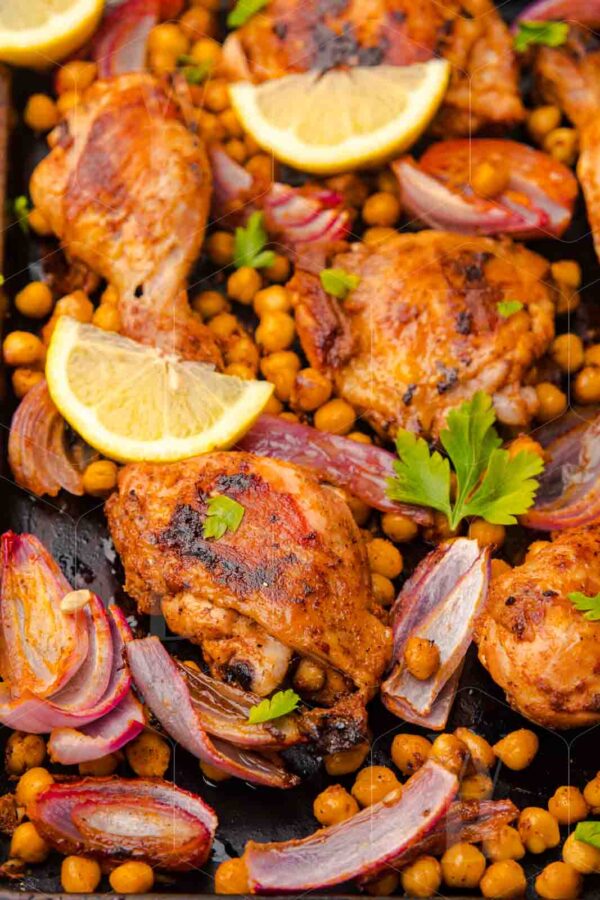 Easy Sheet Pan Chicken Shawarma with Crispy Chickpeas - Image 20