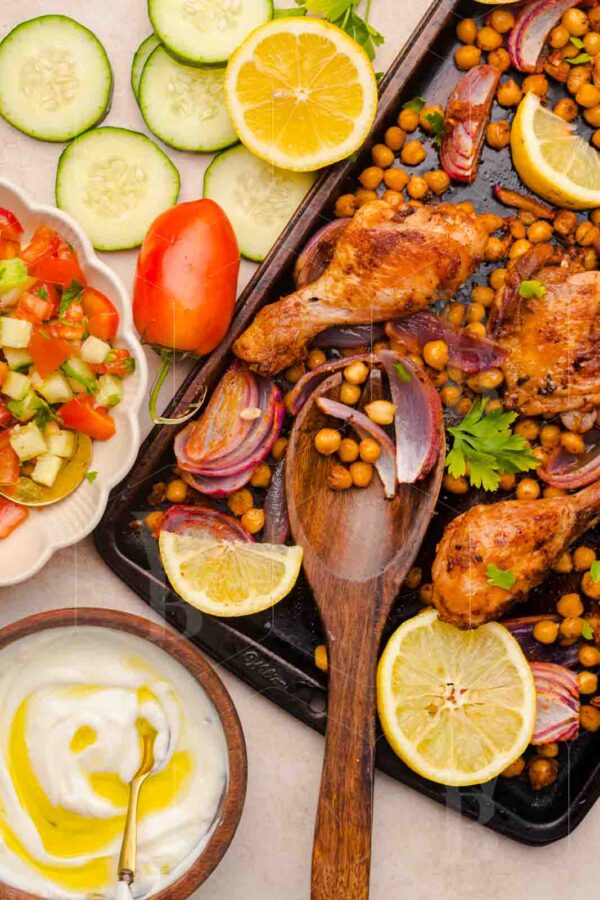 Easy Sheet Pan Chicken Shawarma with Crispy Chickpeas - Image 21