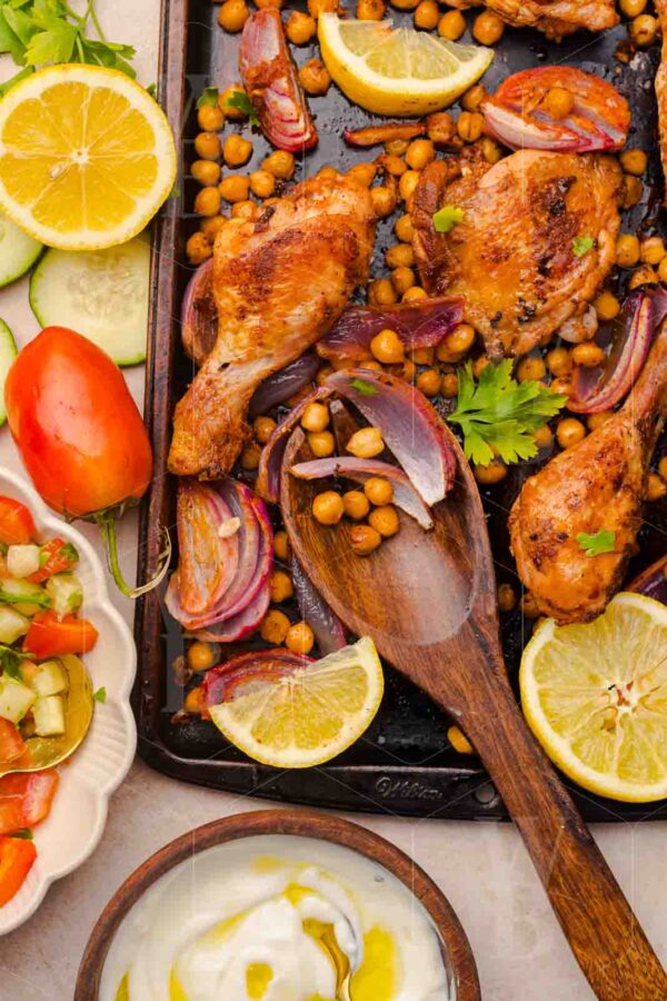 Easy Sheet Pan Chicken Shawarma with Crispy Chickpeas - Image 22