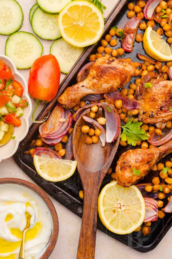 Easy Sheet Pan Chicken Shawarma with Crispy Chickpeas - Image 23