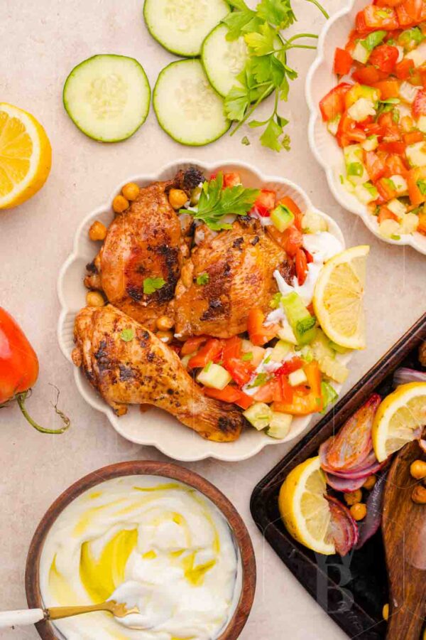 Easy Sheet Pan Chicken Shawarma with Crispy Chickpeas - Image 30