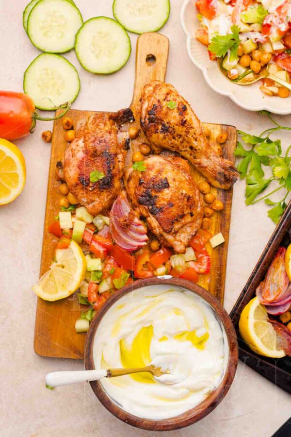 Easy Sheet Pan Chicken Shawarma with Crispy Chickpeas - Image 33