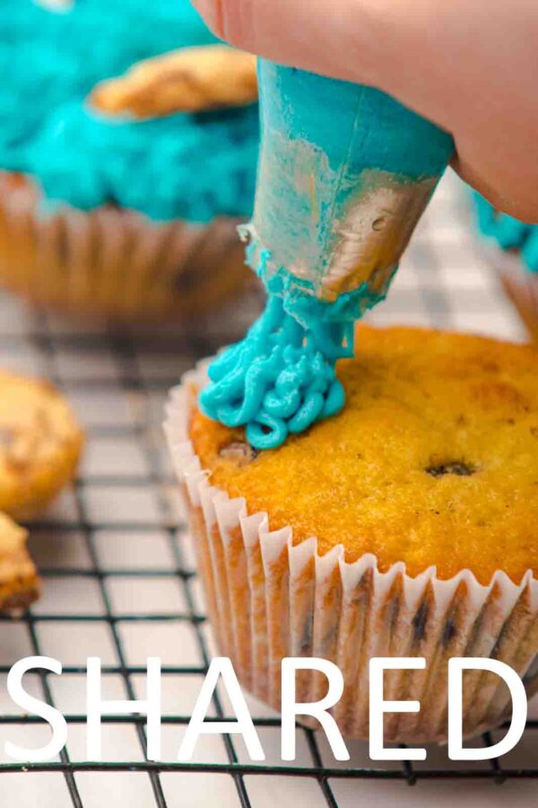 Cookie Monster Cupcakes [Set 4] - Image 43