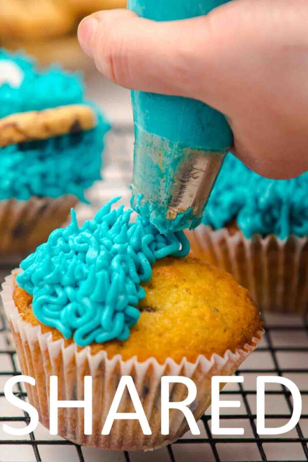 Cookie Monster Cupcakes [Set 4] - Image 41
