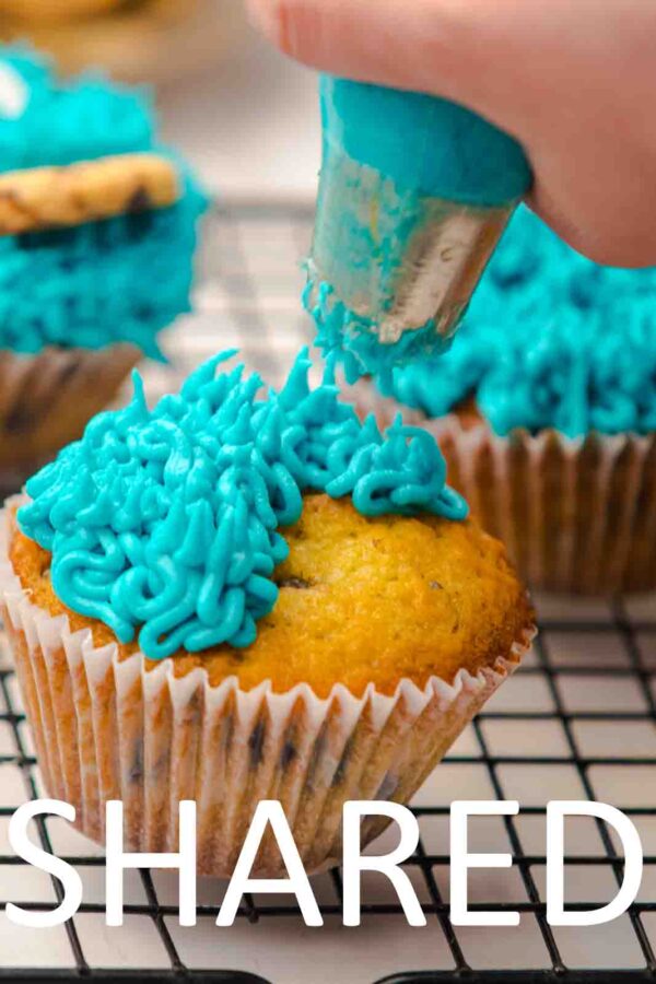 Cookie Monster Cupcakes [Set 4] - Image 40