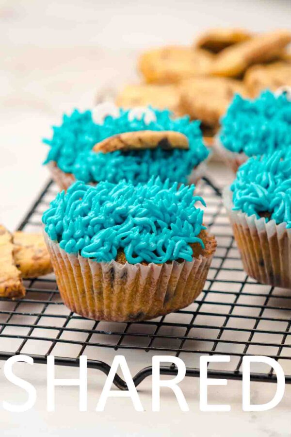 Cookie Monster Cupcakes [Set 4] - Image 37