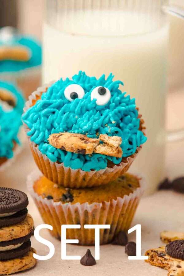 Cookie Monster Cupcakes [Set 1] - Image 18