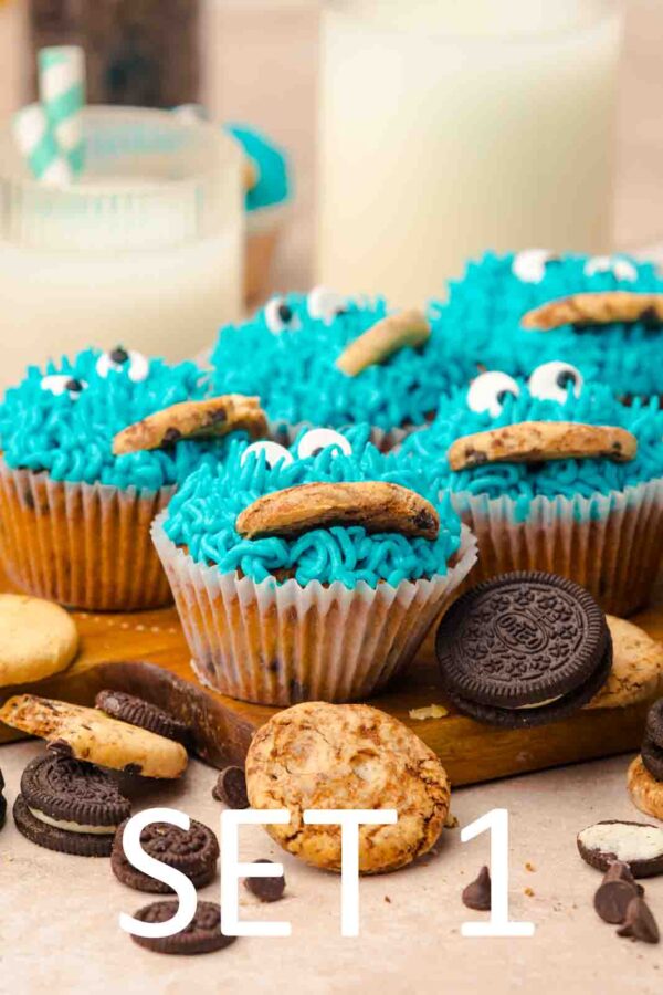 Cookie Monster Cupcakes [Set 1] - Image 19