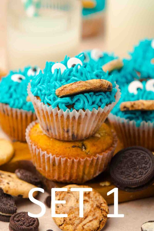 Cookie Monster Cupcakes [Set 1] - Image 24
