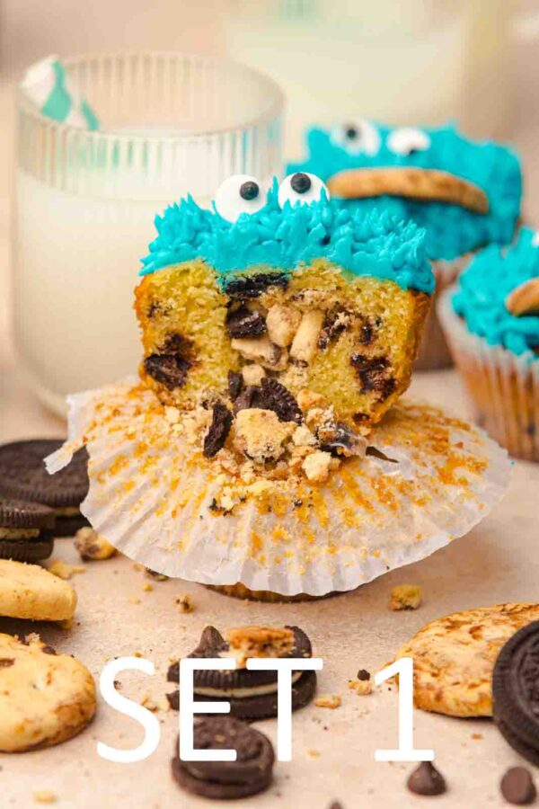 Cookie Monster Cupcakes [Set 1] - Image 27