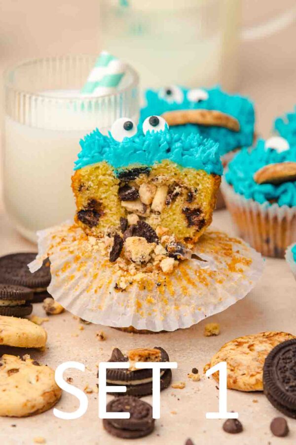 Cookie Monster Cupcakes [Set 1] - Image 28