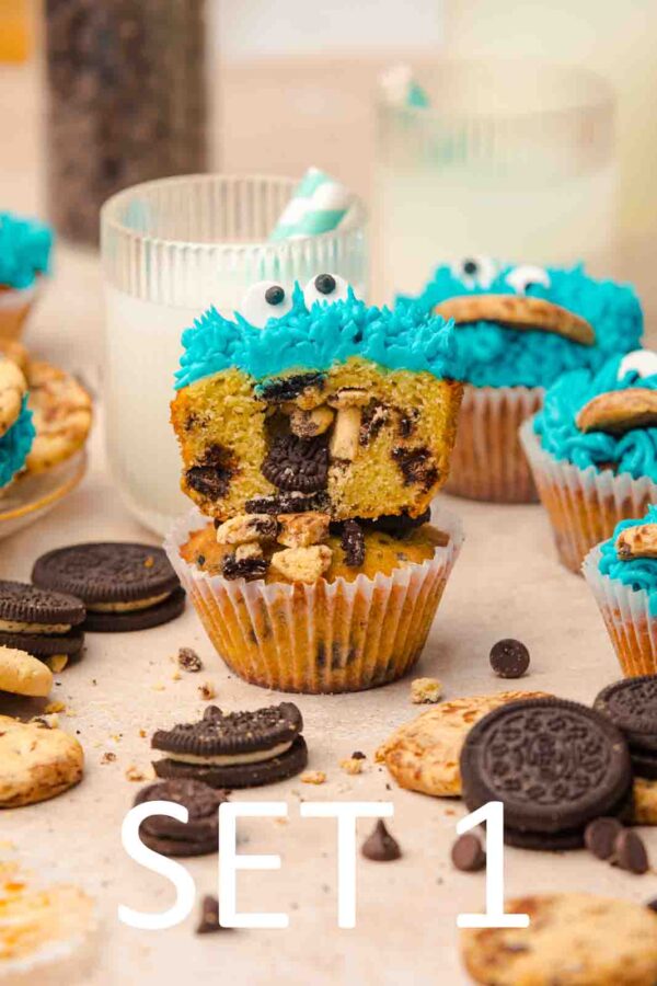 Cookie Monster Cupcakes [Set 1] - Image 29