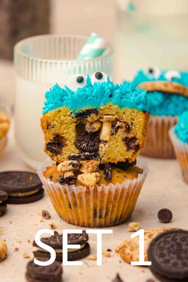 Cookie Monster Cupcakes [Set 1] - Image 30