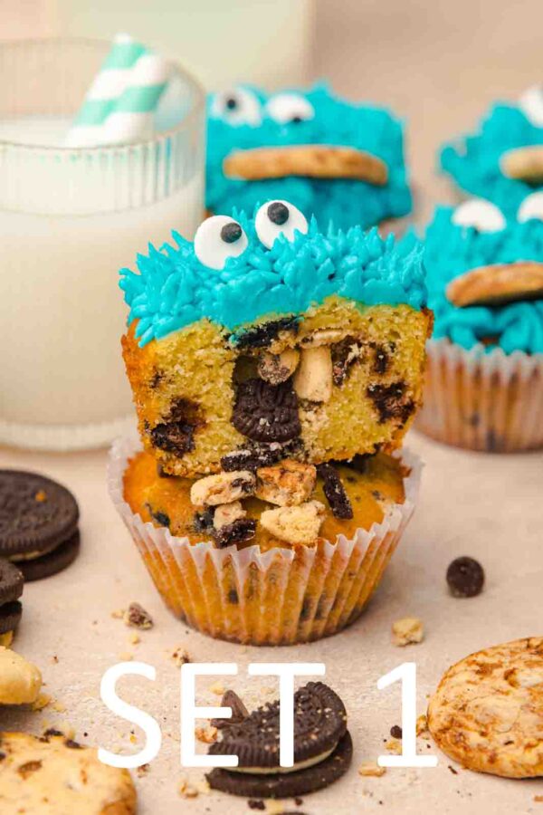 Cookie Monster Cupcakes [Set 1] - Image 31