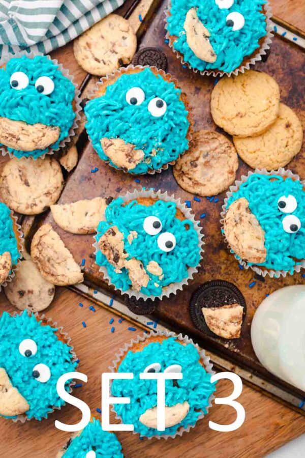 Cookie Monster Cupcakes [Set 3] - Image 18