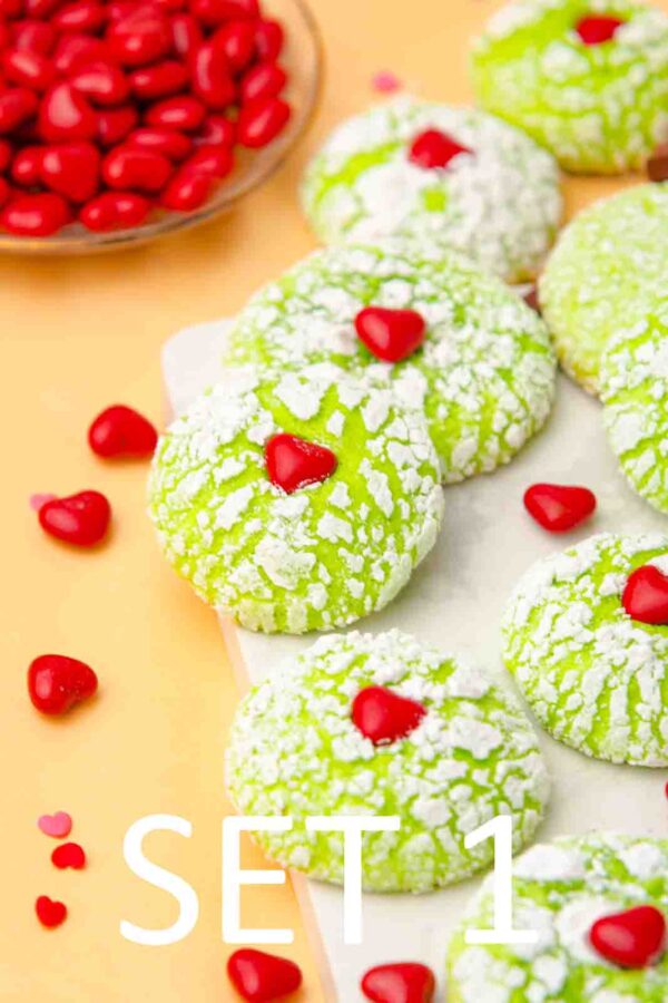 Grinch Crinkle Cookies [Set 1] - Image 5