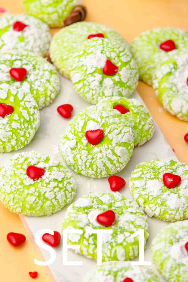 Grinch Crinkle Cookies [Set 1] - Image 8