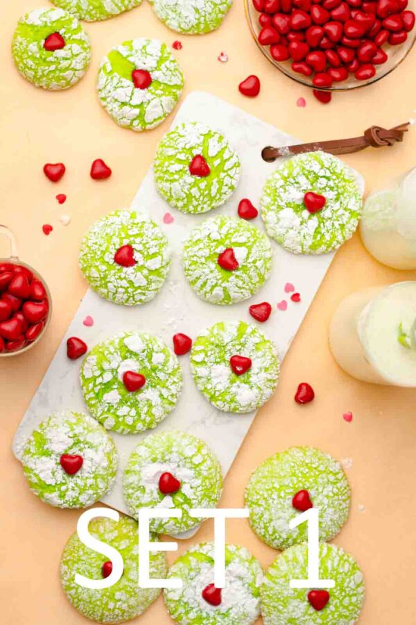 Grinch Crinkle Cookies [Set 1] - Image 13