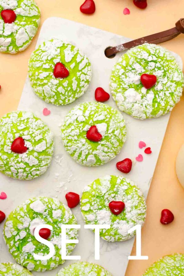 Grinch Crinkle Cookies [Set 1] - Image 15