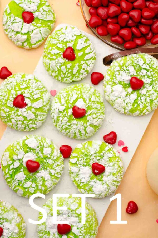 Grinch Crinkle Cookies [Set 1] - Image 16